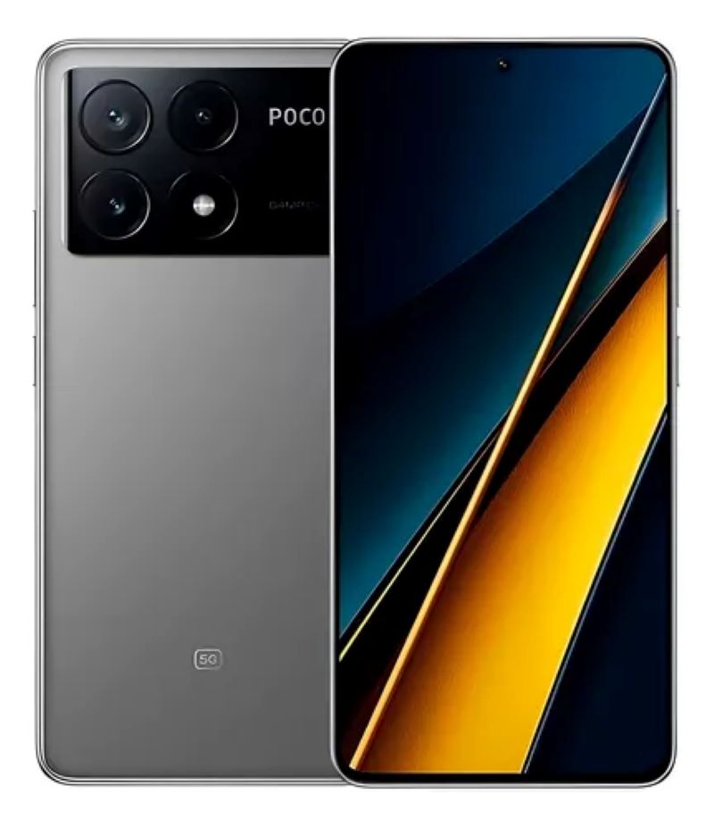 Smartphone Poco X6 5g 8gb Ram 256gb Nfc Cor:cinza