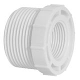 Bucha De Redução Rosqueavel Branca Amanco Kit 05 Und Tamanho 11-2&quot;x1&quot;