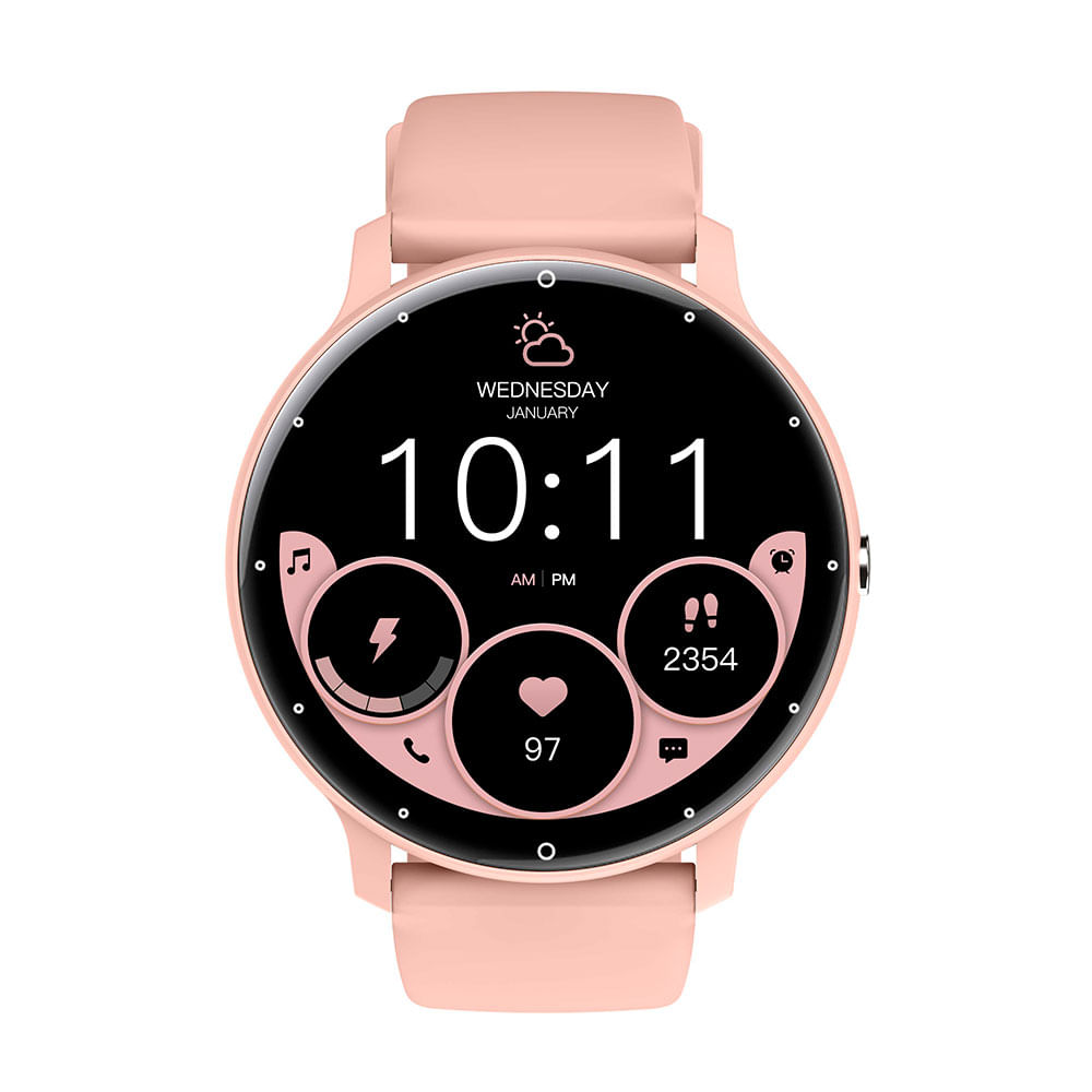 Relógio Inteligente Zwear Smartwatch Zl02c Pro Rosa