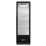 Expositor E Refrigerador Vertical Vrs16 Pr Imbera - Preto Inverter 485l Porta De Vidro 0ºc A +7ºc Bivolt Automático Imbera