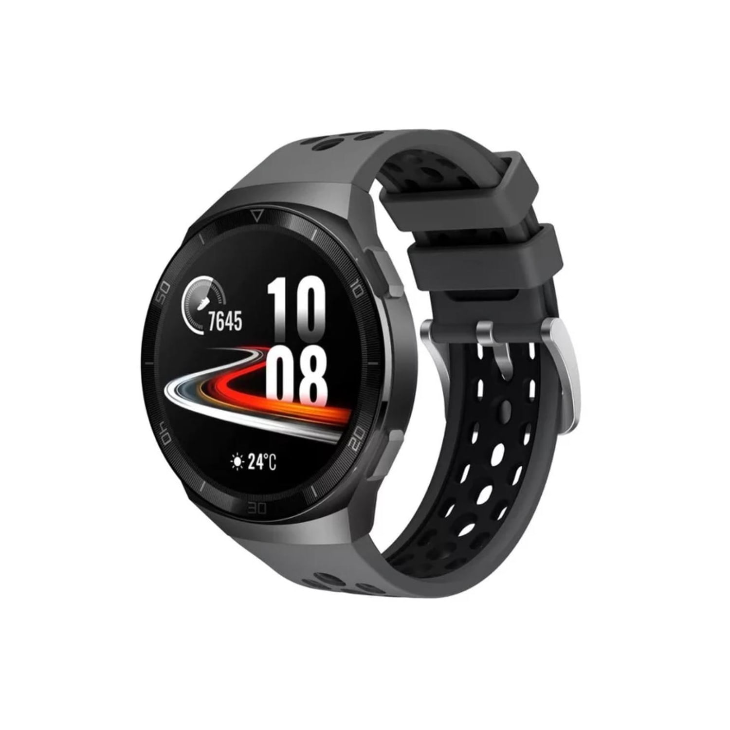 Pulseira De Silicone Para Huawei Smartwatch Gt2e - Grey Hole