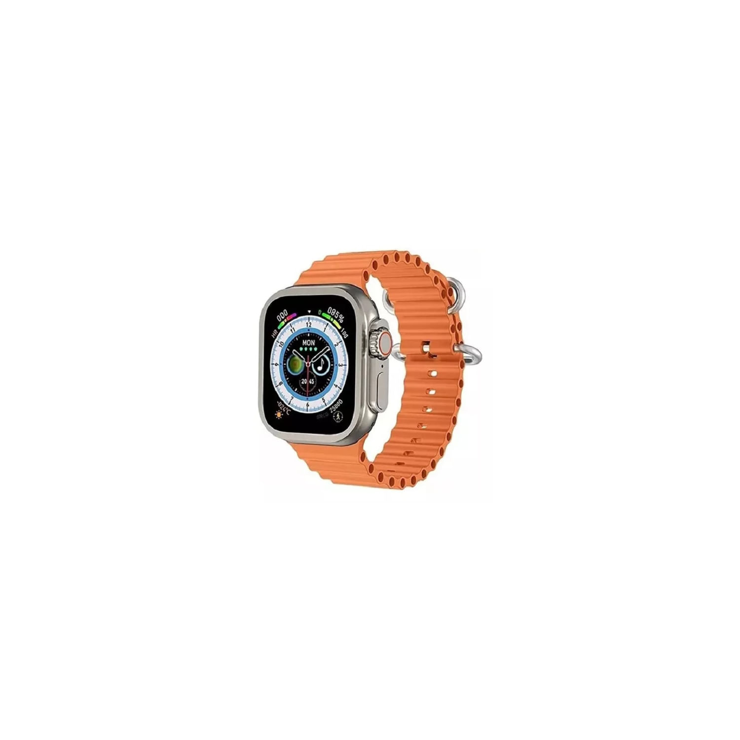 Relógio Smartwatch S9 Ultra De 49 Mm Heart Health Orange