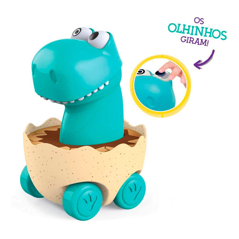 Carrinho De Friccao Dinozoom Dinossauro Elka
