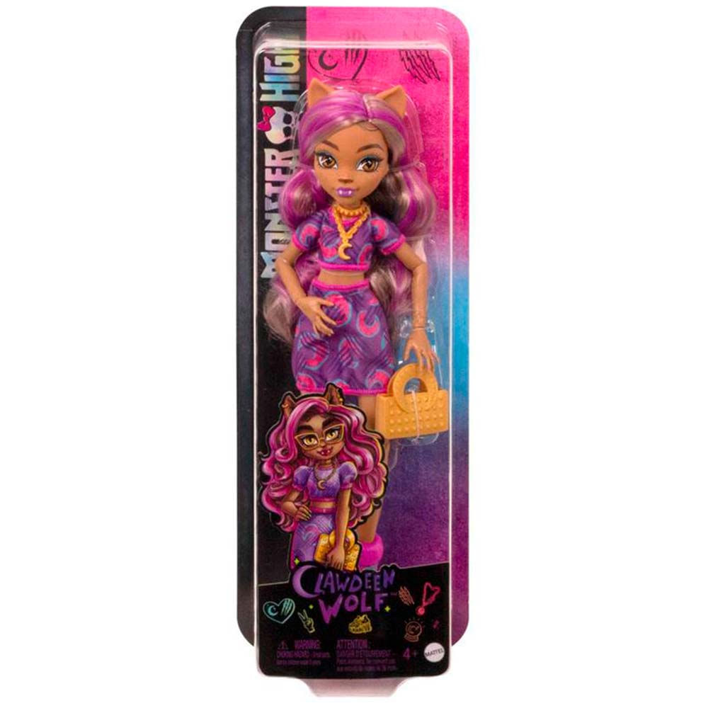 Boneca Articulada Monster High Clawdeen Mattel