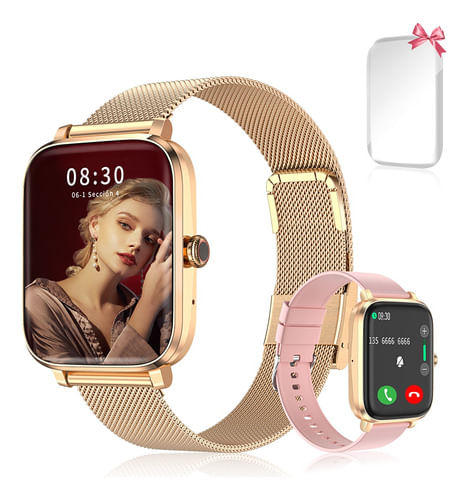 Smartwatch Mujer 185 Reloj Inteligente Bluetooth Y Llamadas