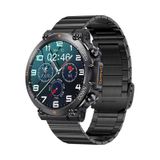 K56pro Três Anti-chamada Smartwatch Preto3