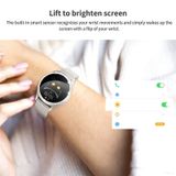 Prata Relógios Inteligentes Para Mulheres Bluetooth Smart Watch Prata