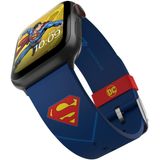 Dc Comics – Superman Tactical Smartwatch Band – Oficialmente Licenciado, Compatível Com O Apple Watch (não Incluído) – Cabe 38mm, 40mm, 42mm E 44mm