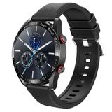 Relógio Inteligente Hw20 Com Chamada Smartwatch Brown Couro Prateado