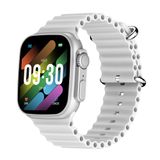 Relógio Smartwatch Zwear Zl65 Chamadas Bt Cinza/branco