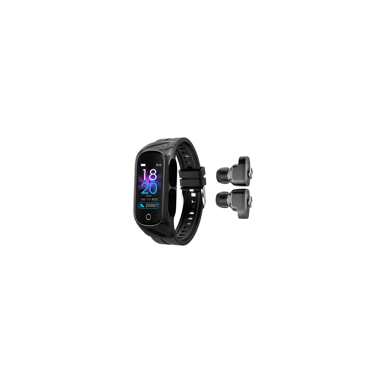 Smartwatch Bluetooth Smartwatch N8 Com Fones De Ouvido