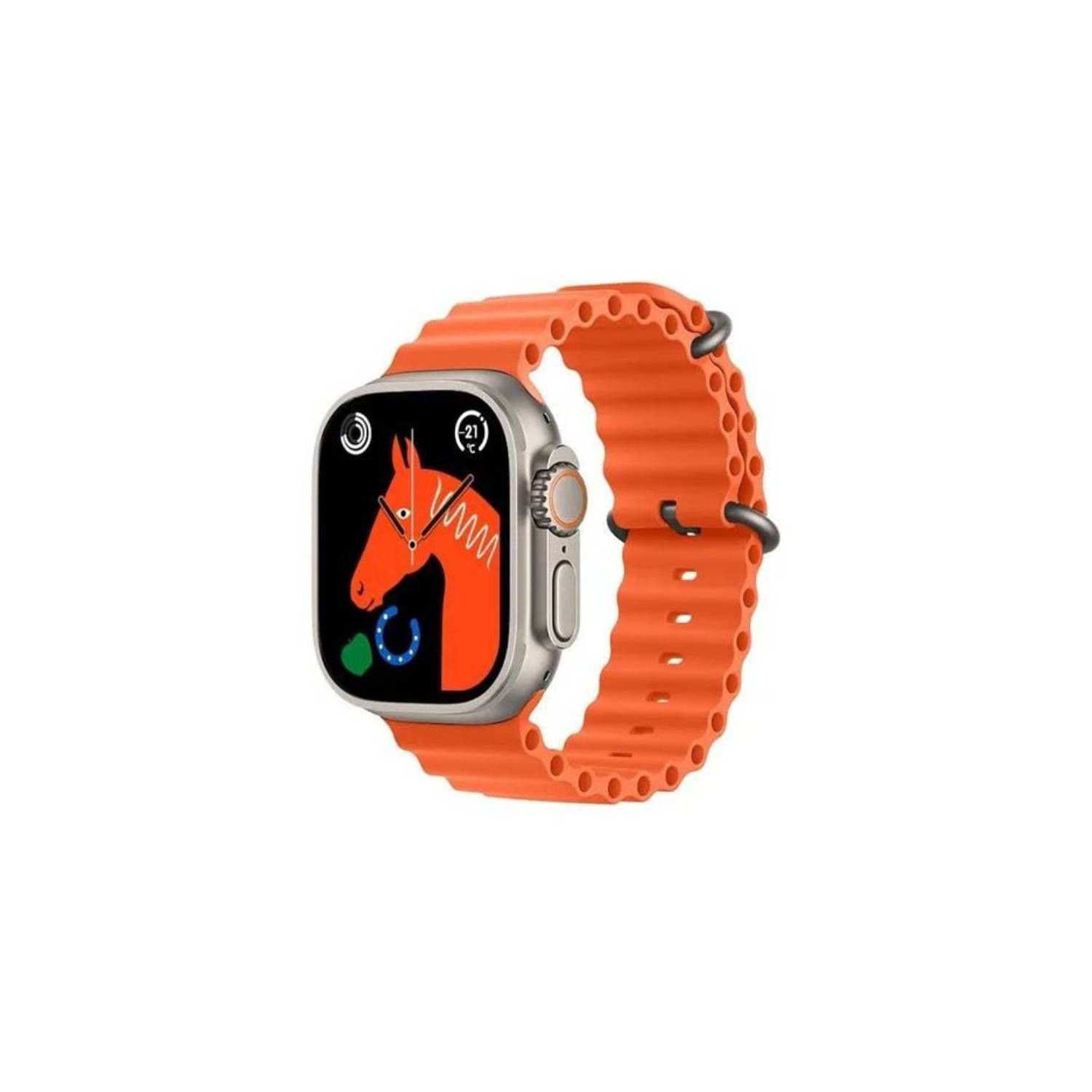 Smartwatch Série 8 Ultra Orange Com Tela De 1,92&quot;