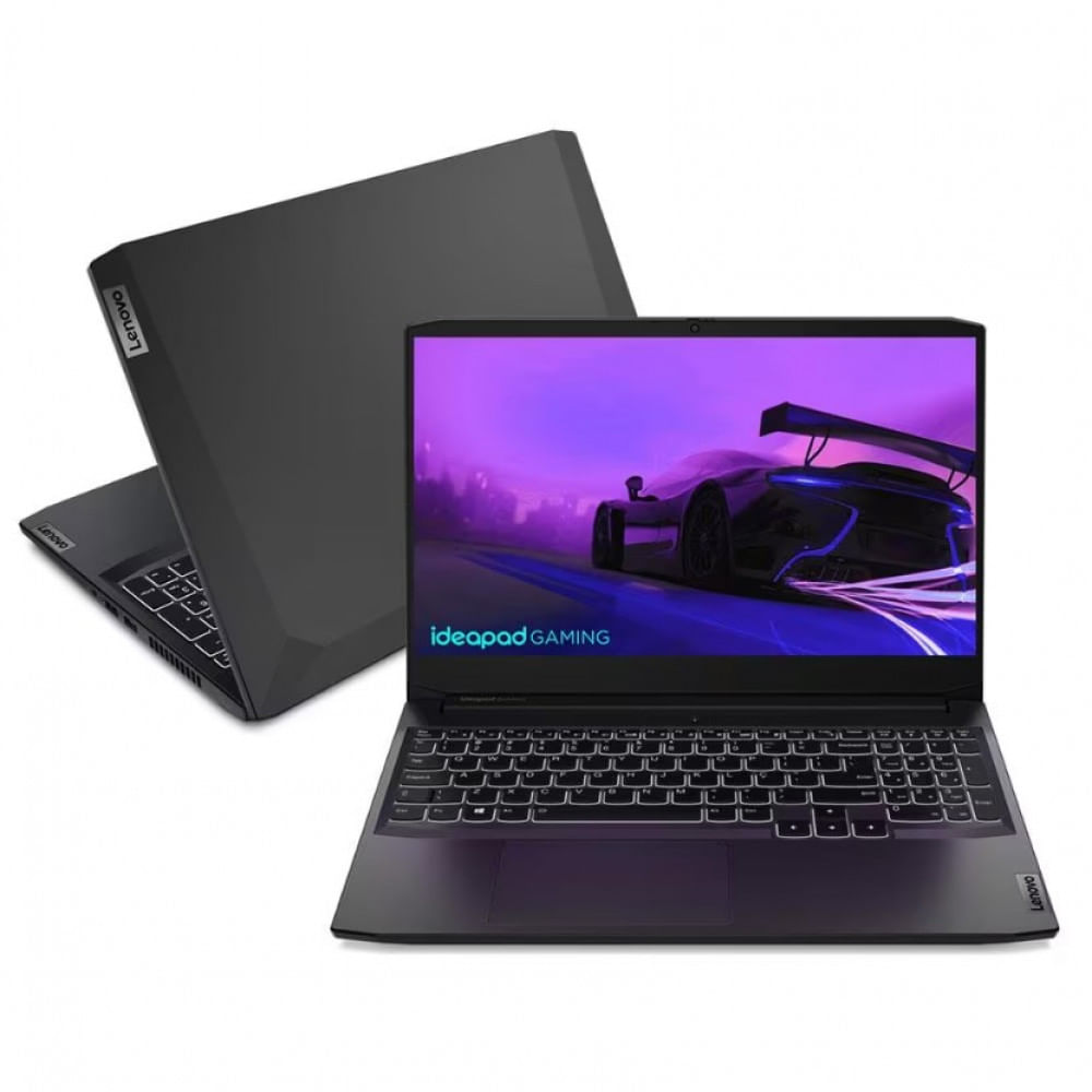 Notebook Lenovo Ideapad Gaming 3i I5-11300h 8gb 512gb Ssd Geforce Gtx 1650 4gb 15.6 Polegadas Fhd 82mgs00200