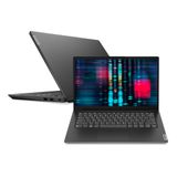 Notebook Lenovo V14 I3-1215u 4gb 256gb Ssd Linux 14&quot; Fhd 82uls00500 Preto