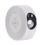 Projetor Light Star Led Galaxy Com Controle Remoto Com Voz