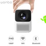 Projetor Portatil Wanbo T2 Max Hdmi 2.0 Wifi 16gb/1gb Android Integrado Com Até 120 Polegadas Em 4k*