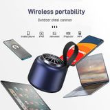 Azul Mini Speaker Wireless Portable 3d Sreed Sround (um Tamanho