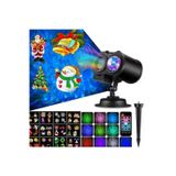 Projetor De Natal Lights 16 Patterns 3d Waves Hallow