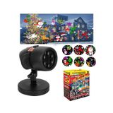 Festa De Natal E Halloween Com Projetor Com 12 Cartões E 48 Motivos