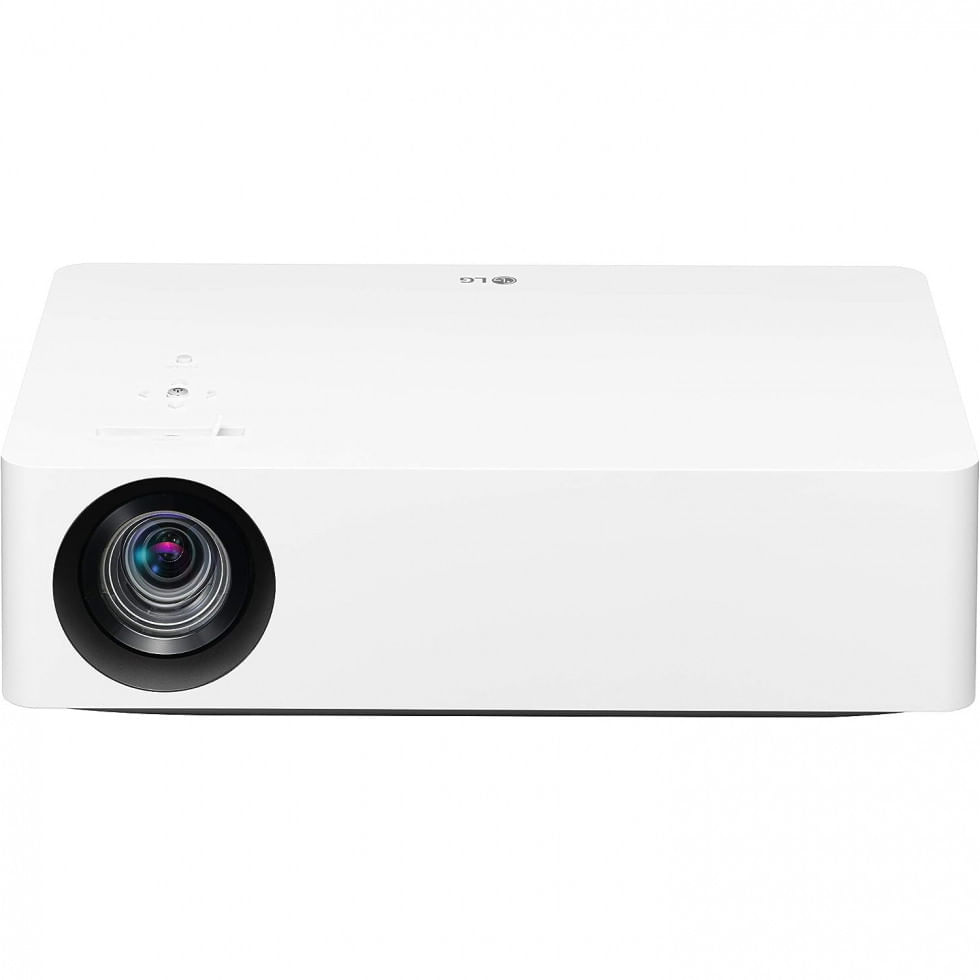 Dlp Projetor Inteligente 4k Uhd 1500 Lumens Com Bluetooth, Entrada Usd, Hdmi E Controle De Voz, Projecao Ate 140 Polegadas, Lg Hu70la, Branco