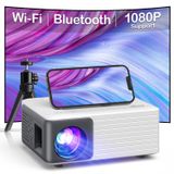 Mini Projetor Akiyo Wifi Bluetooth 1080p Suportado Por 720p