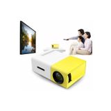 Projetor Hd Portátil Aujoy Yg300 Yg-300 600lm Com Controle Remoto