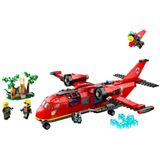 Blocos De Montar Aviao Dos Bombeiros 478 Pecas Lego City