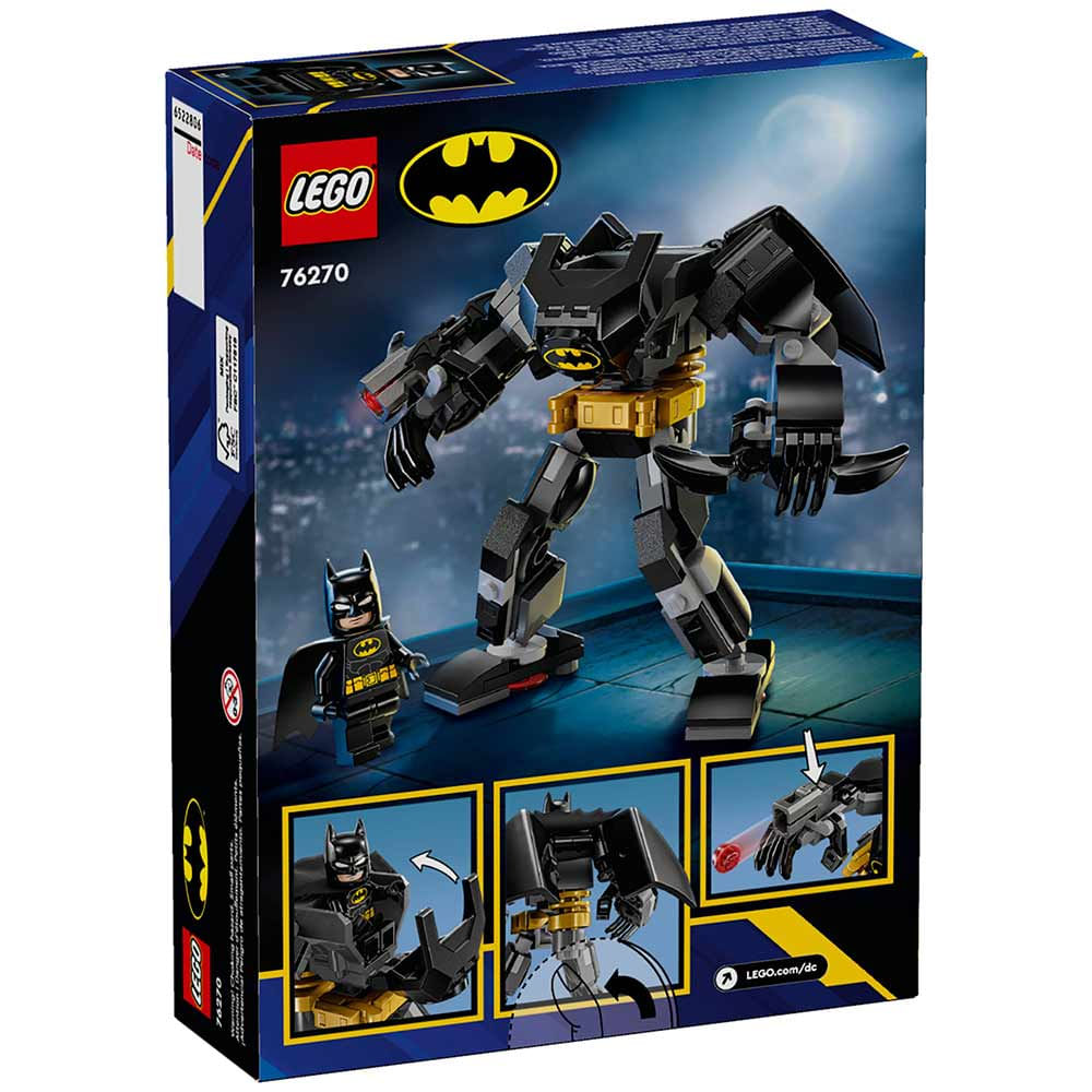 Blocos De Montar Armadura Do Batman 140 Pecas Lego Dc Batman