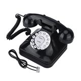 Telefone Fixo, Antigo, Europeu, Vintage, Com Bunda Transparente