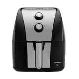 Fritadeira Air Fryer Britânia Bfr51 | 1500w, Gold, 5,5 Litros, Preto/inox