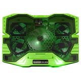 COOLER GAMER WARRIOR  VERDE COM LED AC292