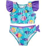 Bíquini Top E Calcinha Peixes Kids Tip Top Turquesa 36863123 - 08