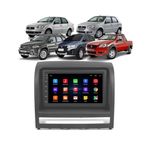 Kit Multimídia Strada Palio Siena Idea 05 / 12 Android 7 Pol 2/32gb Carplay Bt Usb Gps - Adak