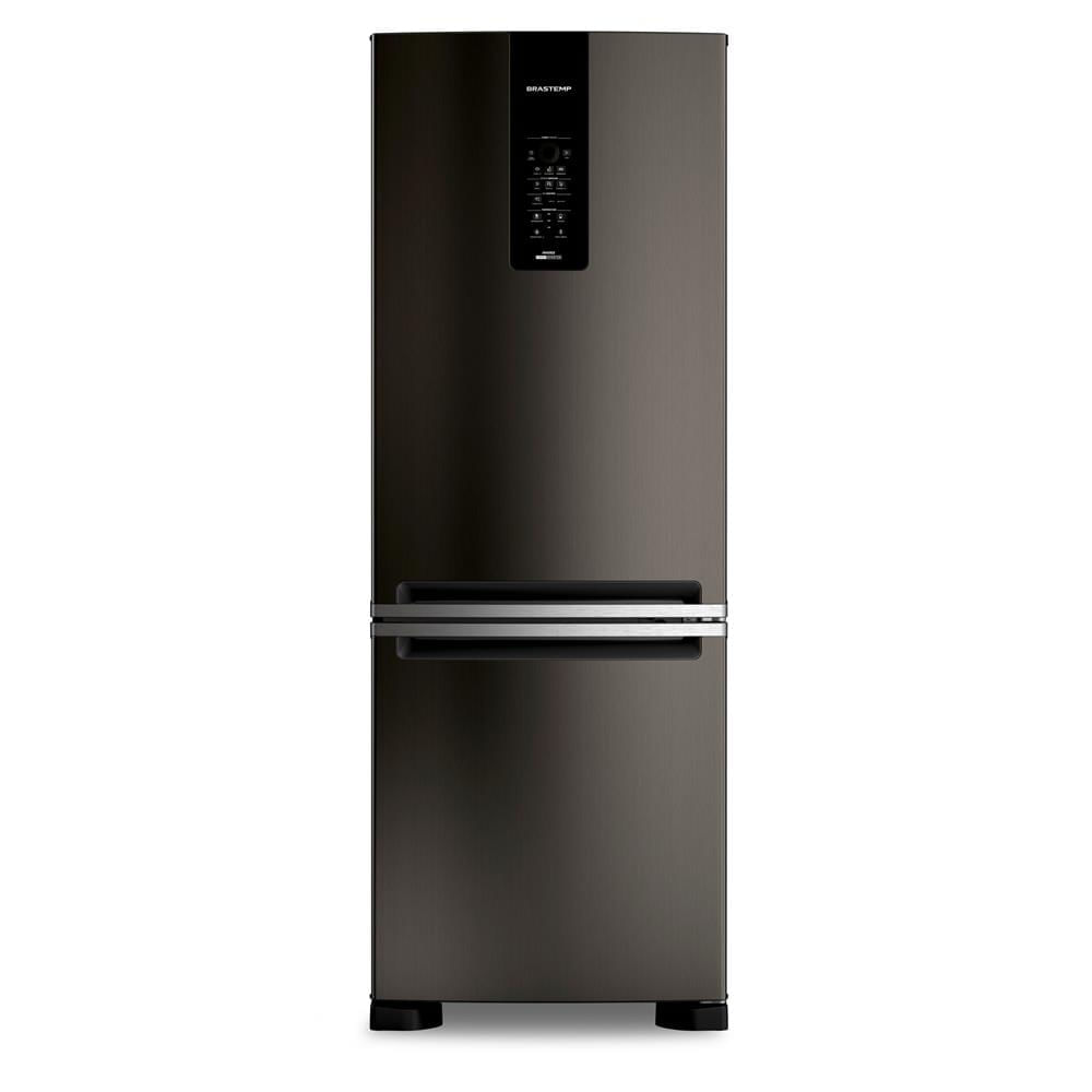 Geladeira Brastemp Frost Free Inverse A+++ 461 Litros Cor Black Inox Com Tecnologia Inverter E Freeze Control Advanced - Bre59fe 220v