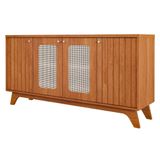 Buffet Para Sala De Jantar Em Mdf Com Tela Isa Cimol Cinamomo
