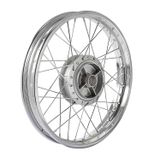 Roda Titan150 Fan150 Fan160 Traseira Montada Cromada Raio Motoralves 1002r