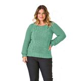 Blusa Feminina Tricô Casa Branca Lã