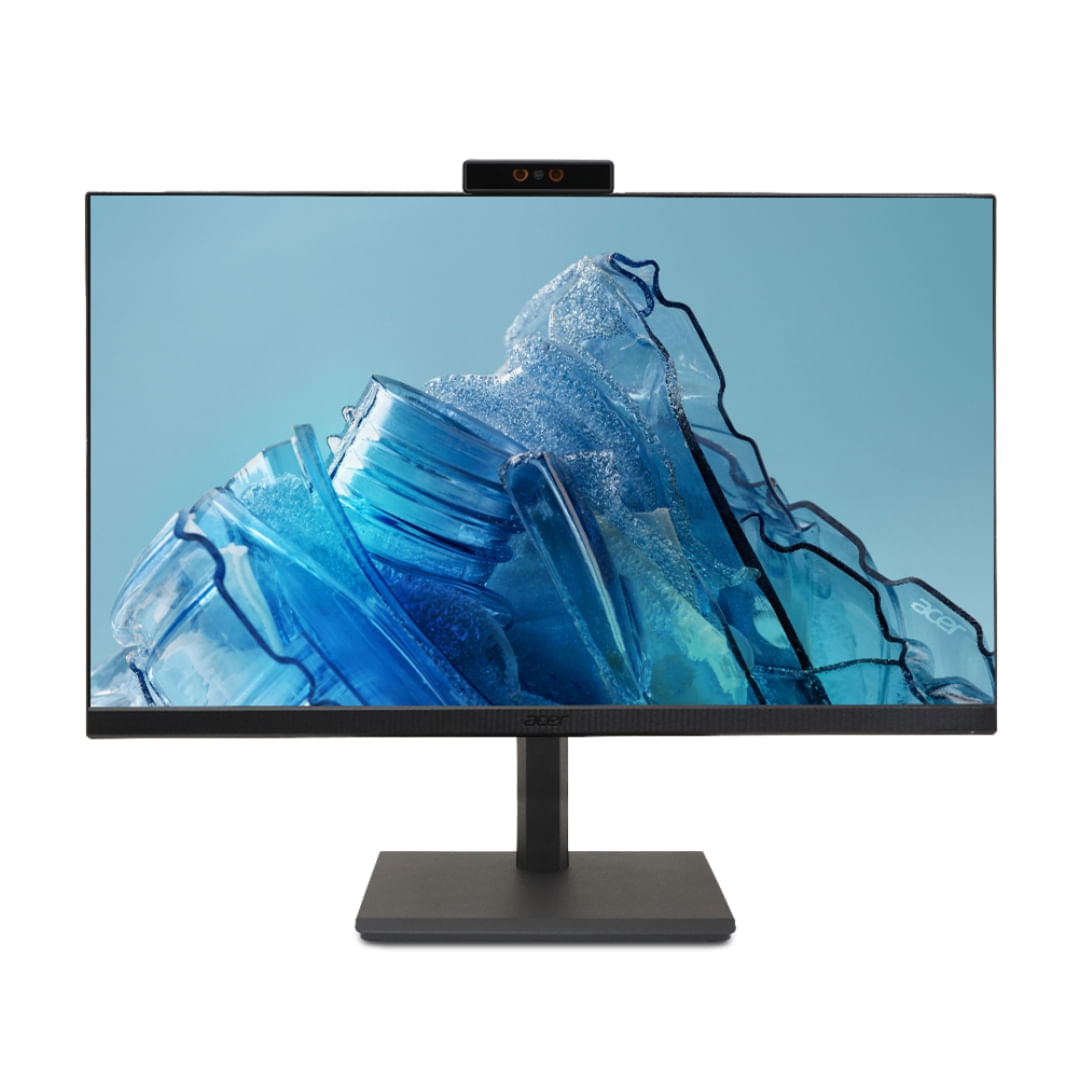 Monitor Acer Vero B247y D Com Webcam De 5mp Infravermelho 23.8” Pcr 85% Ultrafino Ips Fhd 100hz 4ms