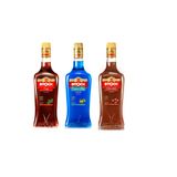 Kit Licores Stock - Café, Curaçau Blue E Chocolate 720ml