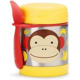 Pote Térmico Com Colher Macaco Zoo Skip Hop Perfeito Com Capacidade Para 325 Ml