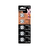 Cartela C/ 5 Pilhas Moeda Duracell Lítio 3v Cr-2032 - Ac2418