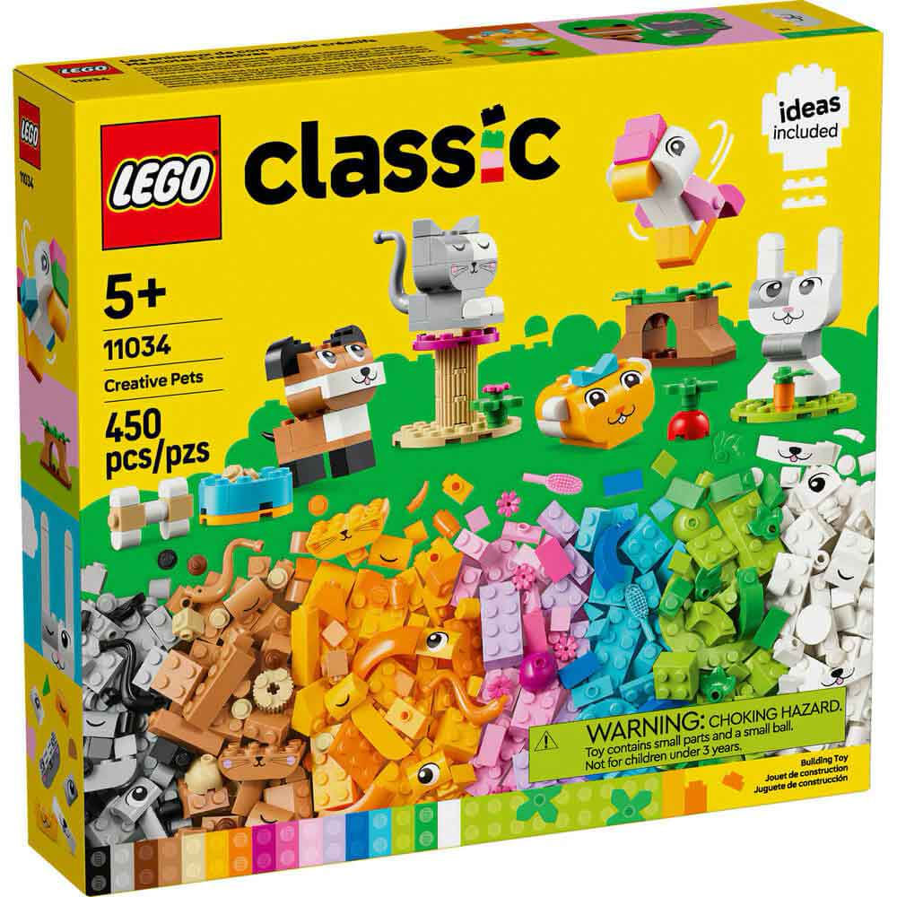 Blocos De Montar Animais De Estimacao Criativos 450 Pecas Lego Classic