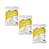 Açúcar De Confeiteiro Fino Mix Kit Com 3 Pacotes