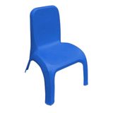 Kit 2 Cadeira Plástica Infantil Azul - Gibafer