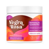 Máscara Capilar Reparação E Queratina Negra Rosa Crespas E Cacheadas 500g