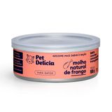 Molho Natural Para Gatos Pet Delícia Sabor Frango 100g