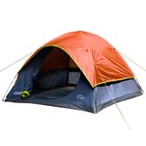 Barraca De Camping Grande 4 Pessoas Coleman Tulum Laranja E Azul