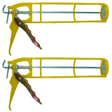 Pistola Plástica Aplicadora De Silicone Argacon Kit 2 Unidades