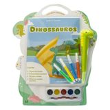 Colorir E Imaginar - Livro-kit: Dinossauros