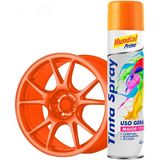Spray De Tinta Laranja Mundial Prime Uso Geral 400ml